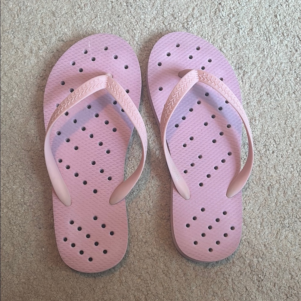 Pink Flip Flop Sandals